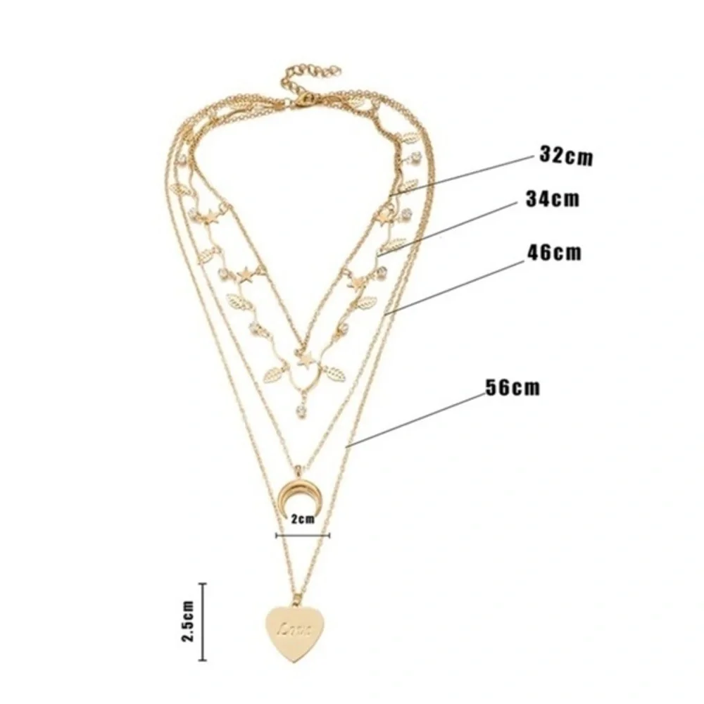 3/$30 💛 Malu Multi Layered Necklace